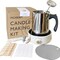 Candle Making Kit with Wax Melter – DIY Supplies for Beginners, Includes Hot Plate, Melting Pot, Thermometer